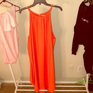 Rachel Brand coral dress size 3X worn once